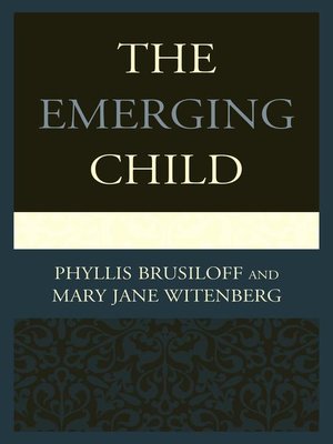 cover image of The Emerging Child